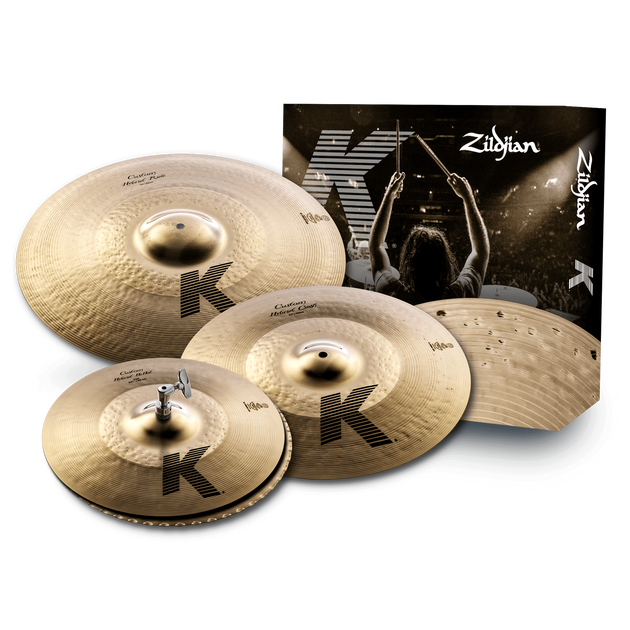 Zildjian KCH390 K Custom Hybrid Cymbal Set - 14.25-/17-/21-inch