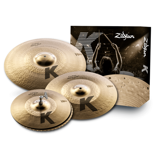 Zildjian KCH390 K Custom Hybrid Cymbal Set - 14.25-/17-/21-inch