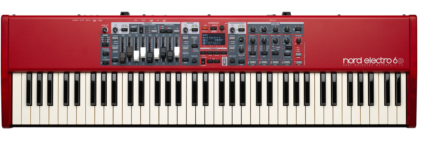 Nord Electro 6D 73 73-Note Semi-Weighted Waterfall Keybed
