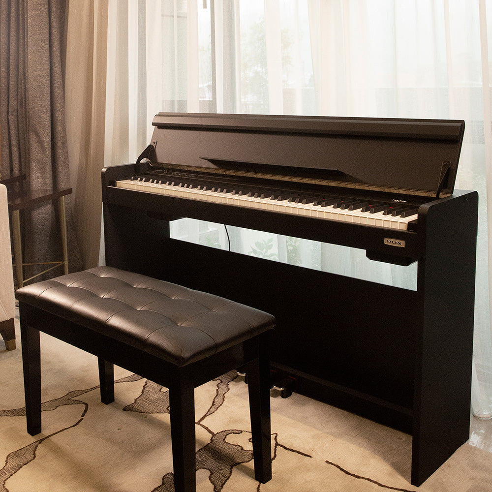 NUX WK-31 Digital Piano Color With Stand And Pedal