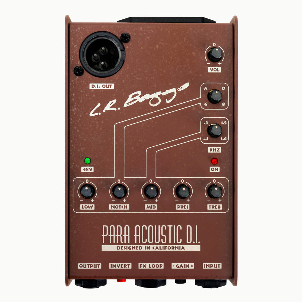 LR Baggs Para DI Acoustic Guitar Preamp / DI with 5-band EQ