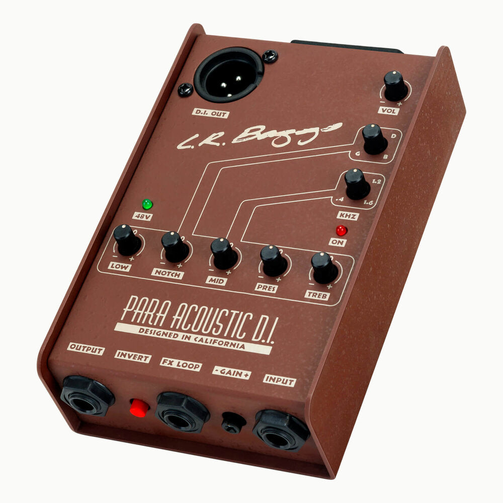 LR Baggs Para DI Acoustic Guitar Preamp / DI with 5-band EQ