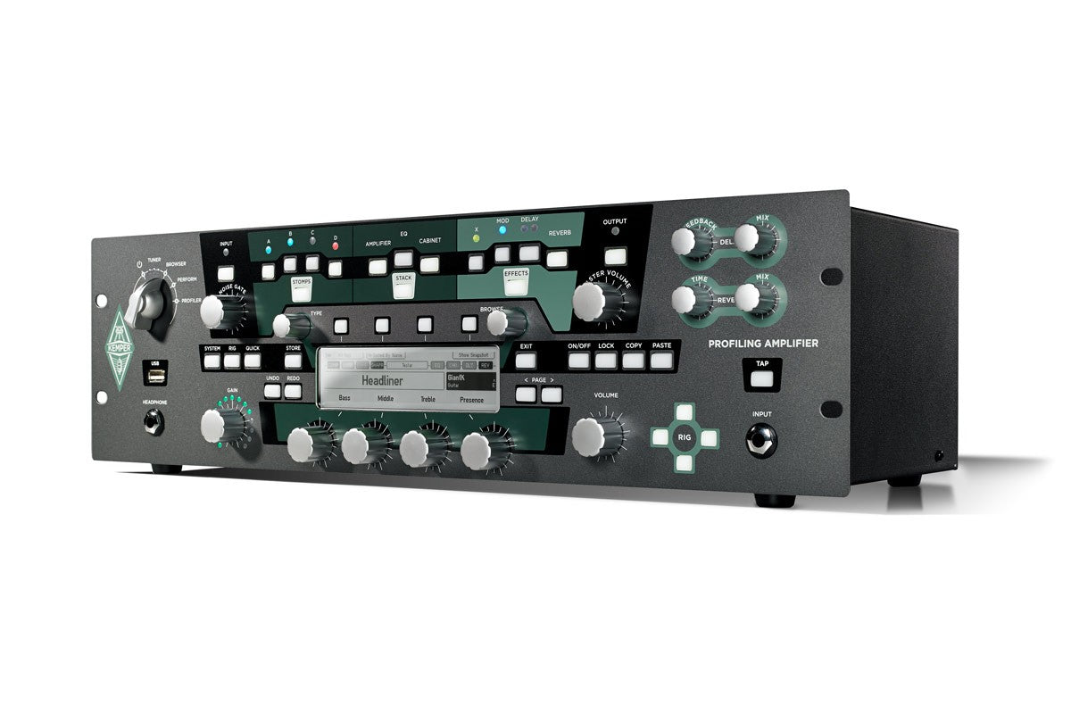 Kemper Profiler Power Rack – 600-watt Rackmount Profiling Amp Head