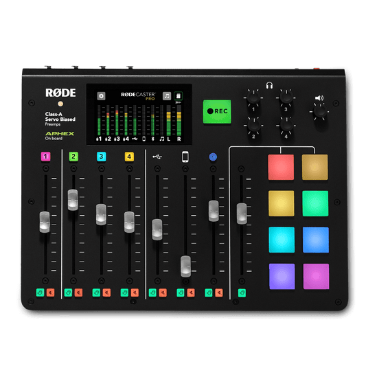 Rode RØDECaster Pro
Podcast Production Studio