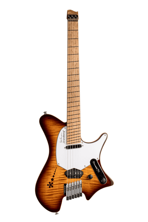 Strandberg SALEN Deluxe Vintage Burst Headless Guitar