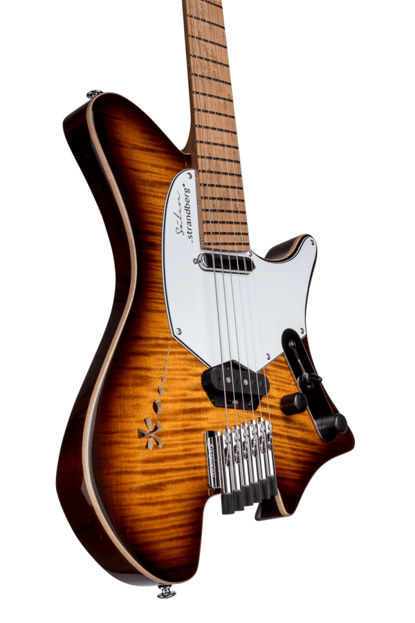 Strandberg SALEN Deluxe Vintage Burst Headless Guitar