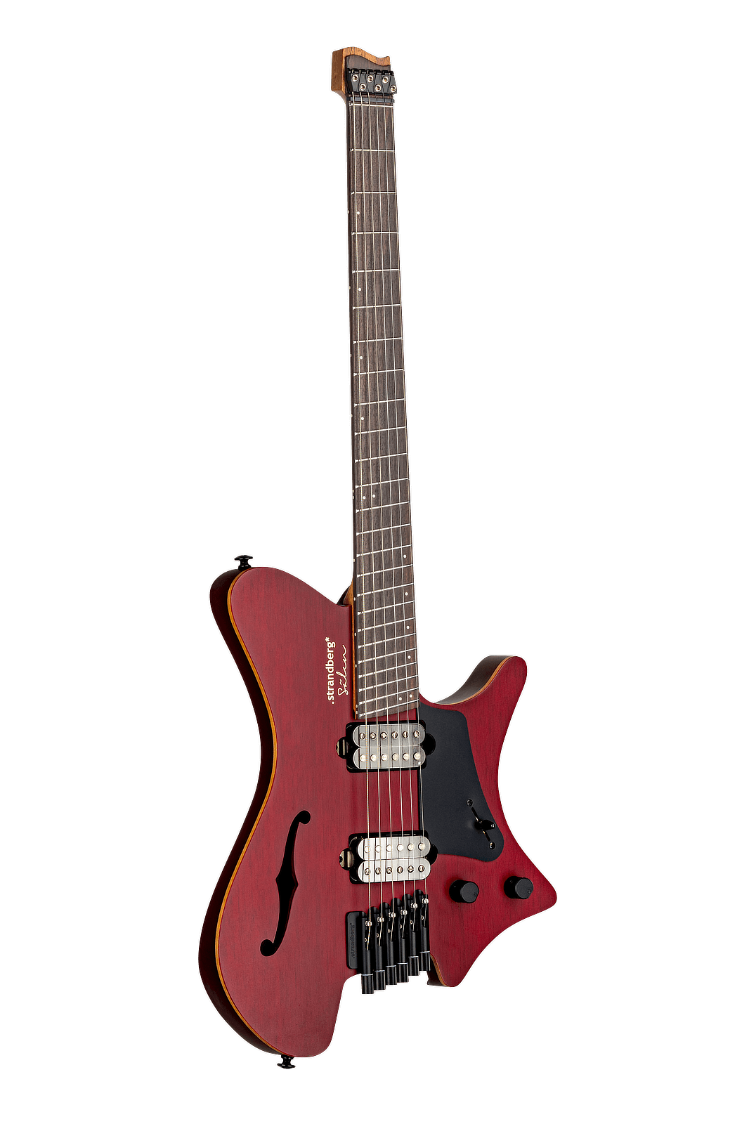 Strandberg SÄLEN Jazz NX 6 Burgundy 6String EndurNeck Electric Guitar