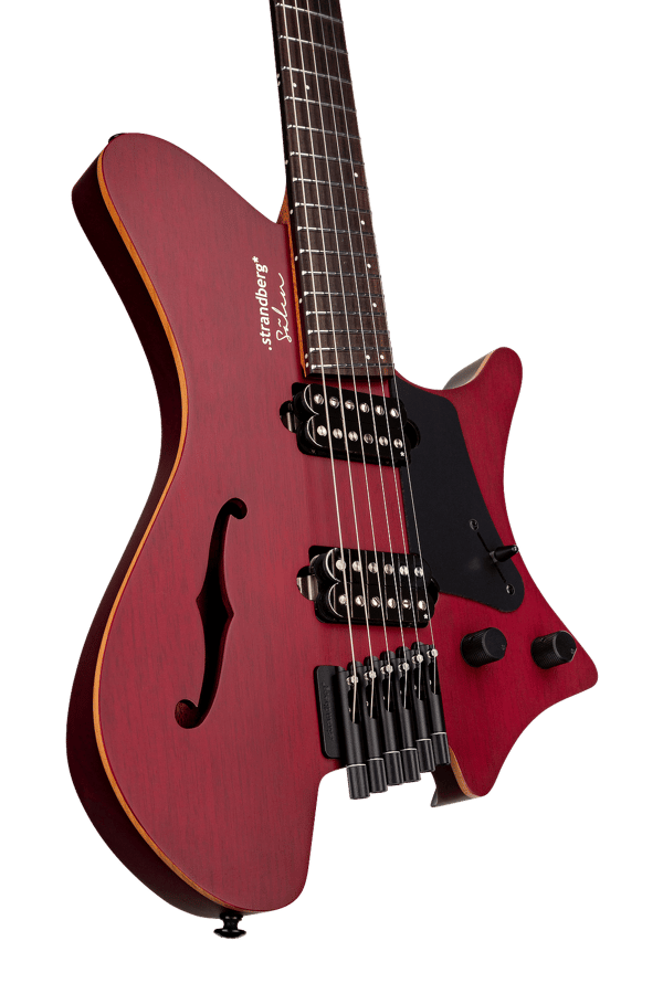 Strandberg SÄLEN Jazz NX 6 Burgundy 6String EndurNeck Electric Guitar