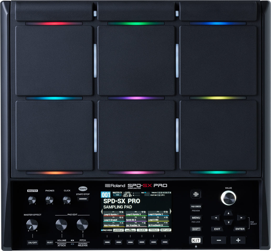 Roland SPD-SX PRO The Flagship Sampling Percussion Pad