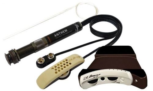 LR Baggs Anthem SS Split Saddle Element Pickup