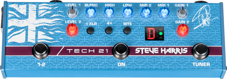 Tech 21 Steve Harris SH1 Signature SansAmp Pedal