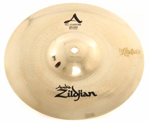 Zildjian A20542 10" A Custom Splash Brilliant Cymbal