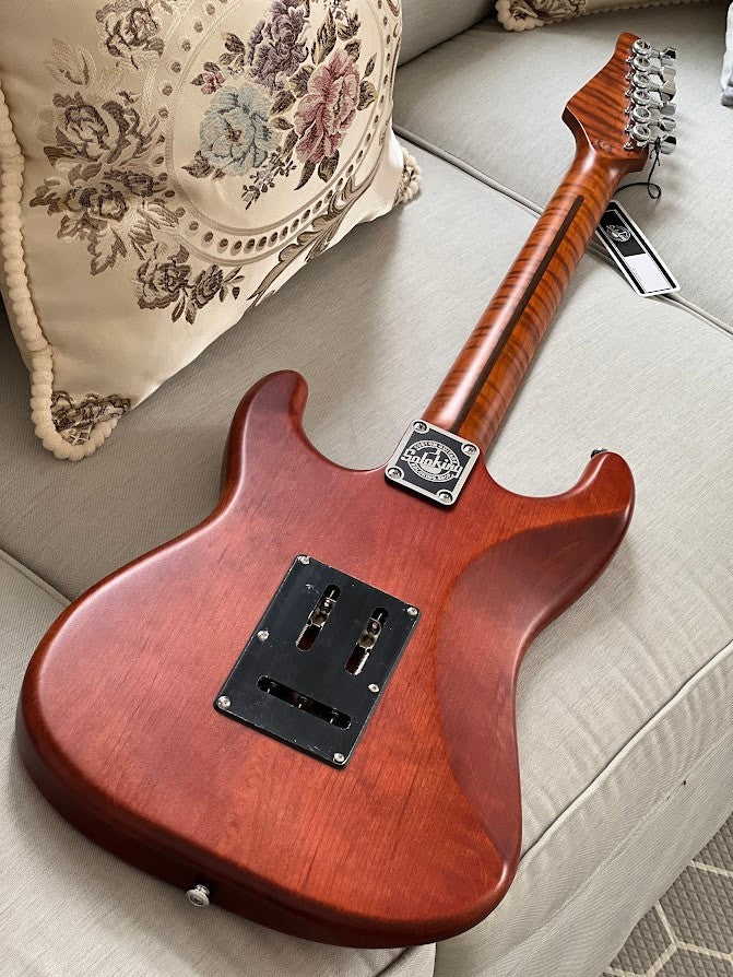 Soloking MS-1 FM Artisan Elite with Roasted Flame Neck - Caramel