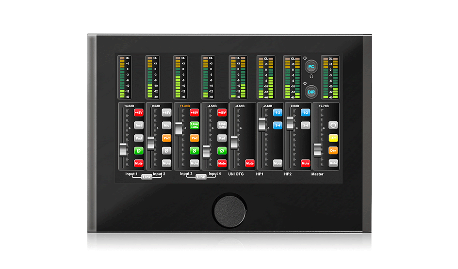 Icon Pro Audio Touch 8 12x12 USB-C Touchscreen Audio Interface