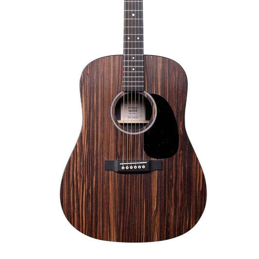 Martin 11CMX0006 Special X Series Macassar Top Dreadnought Acoustic-Electric Guitar Ebony