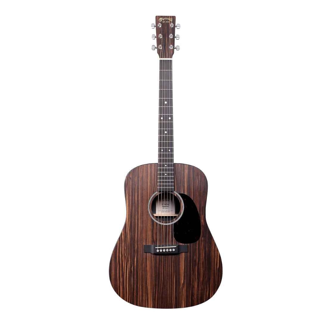 Martin 11CMX0006 Special X Series Macassar Top Dreadnought Acoustic-Electric Guitar Ebony