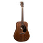 Martin D-10E Retro Road Series Sapele Dreadnought Acoustic-Electric Guitar - Dark Mahogany