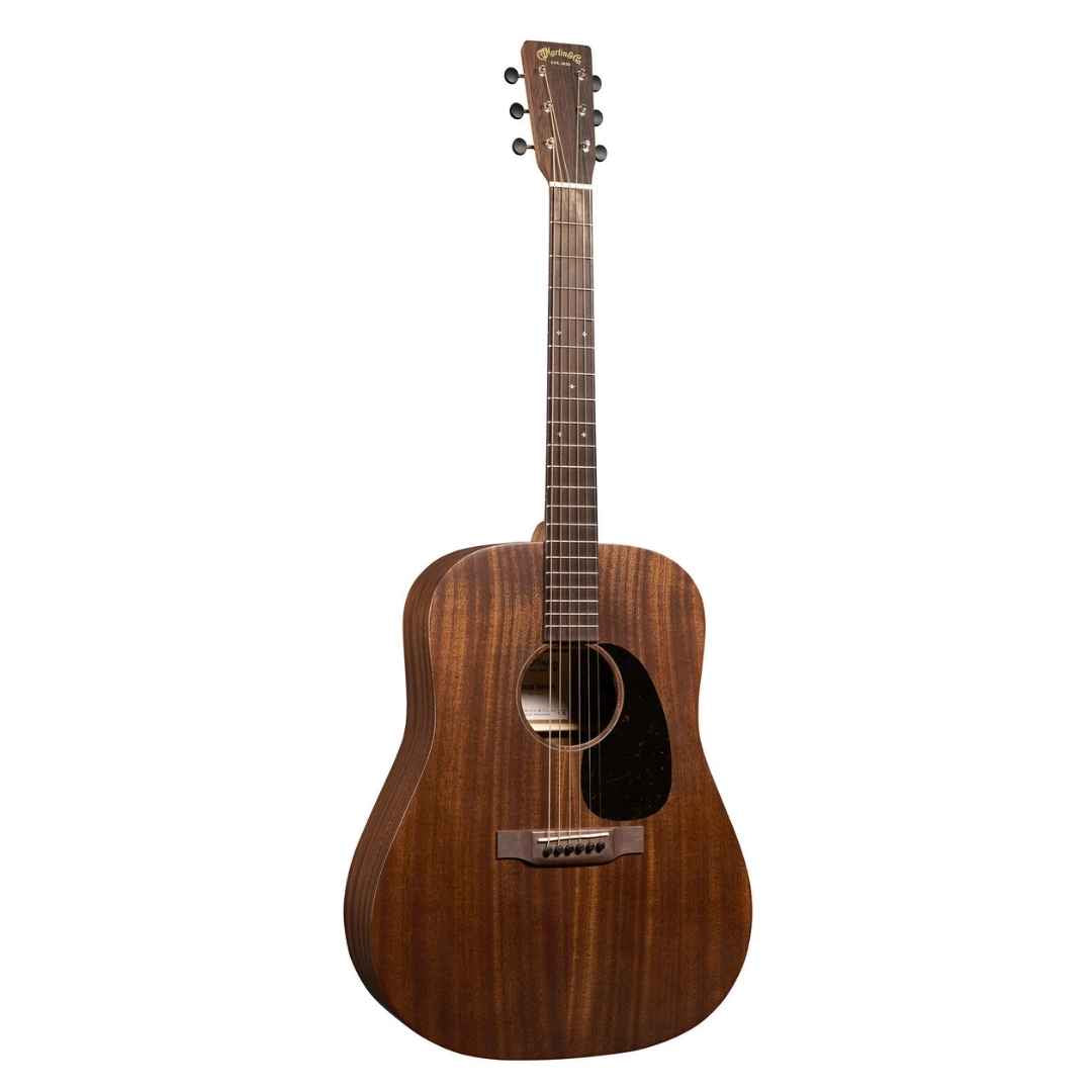 Martin D-10E Retro Road Series Sapele Dreadnought Acoustic-Electric Guitar - Dark Mahogany