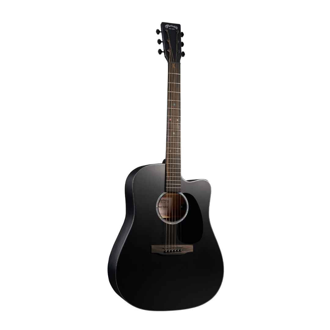 Martin Road Series DC-10E Modern Black Acoustic-electric Guitar - Black