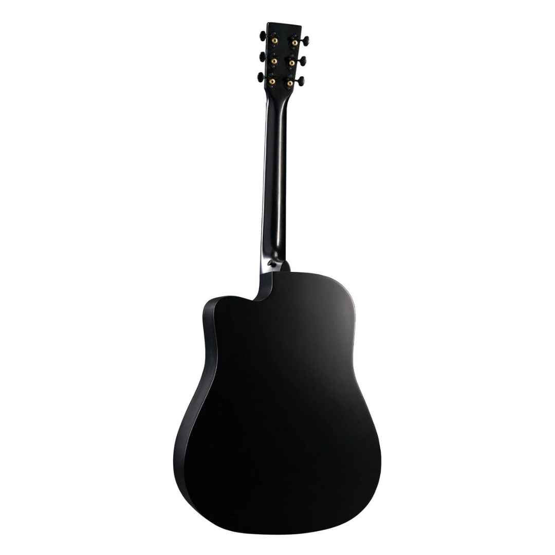 Martin Road Series DC-10E Modern Black Acoustic-electric Guitar - Black
