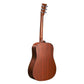 Martin 11DX1EMAH D-X1E Mahogany Acoustic-electric Guitar - Figured Mahogany