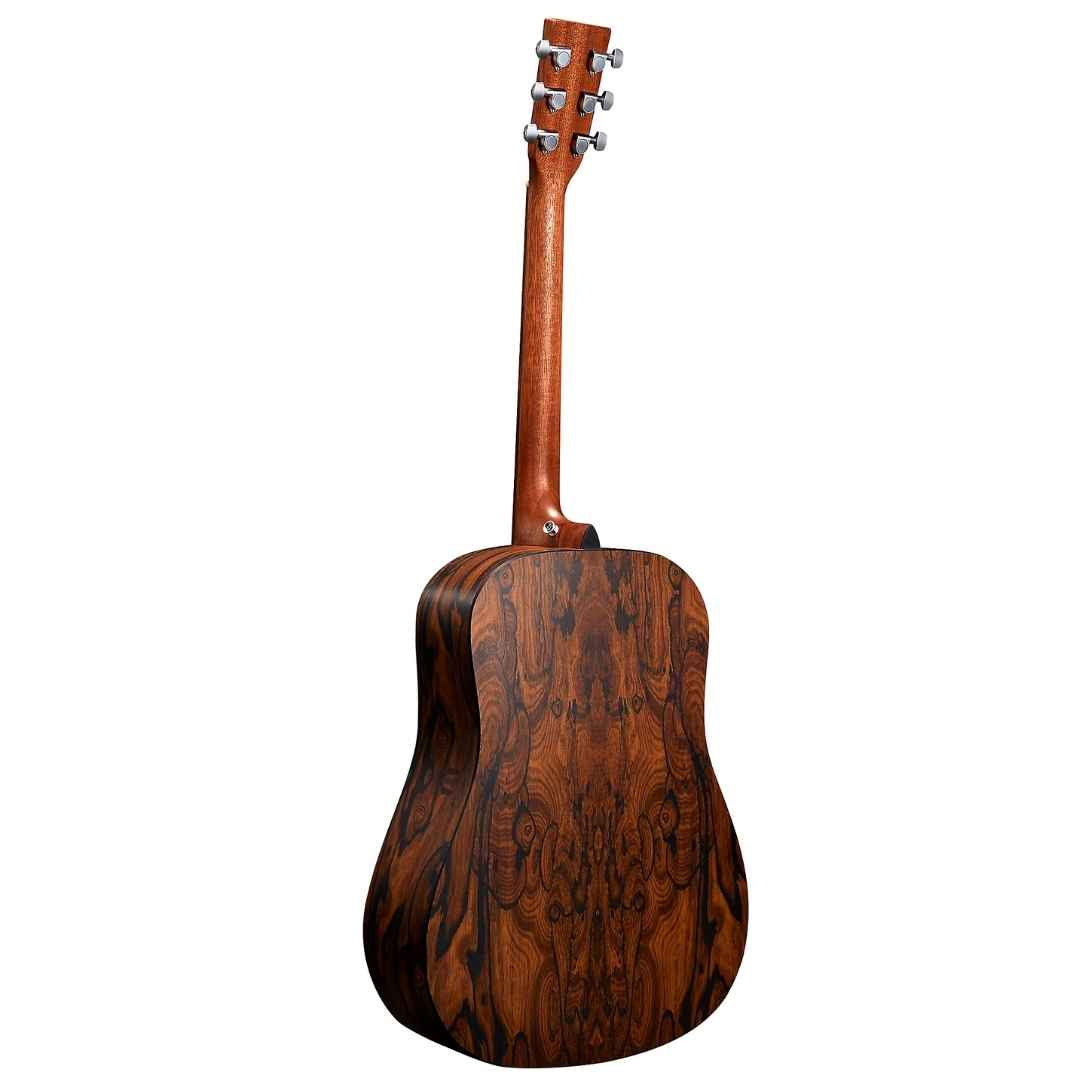 Martin D-X2E Dreadnought Acoustic-Electric Guitar - Ziricote Burst