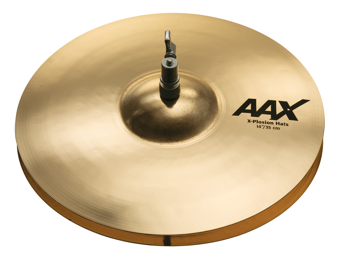 Sabian 2140287XB 14 inch AAX X-Plosion Hi-hat Cymbals - Brilliant Finish