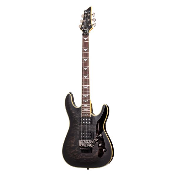 Schecter OMEN EXTREME-6 FR Electric Guitar - See-Thru Black (STBLK)