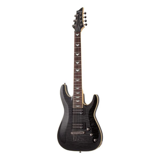Schecter OMEN EXTREME-7 Electric Guitar - See-Thru Black (STBLK)