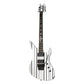 Schecter SYNYSTER STANDARD Electric Guitar - Gloss White with Black Pinstripes