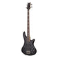 Schecter STILETTO EXTREME-4 STBLK Bass Guitar - See-Thru Black