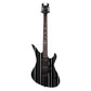 Schecter SYNYSTER STANDARD Electric Guitar - Gloss Black with Silver Pinstripes
