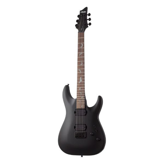 Schecter DAMIEN-6 Electric Guitar - Satin Black