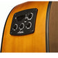 Ashton D20CEQ NTM 41Inch Dreadnought Cutaway Acoustic Guitar With EQ - Natural Matt Wood