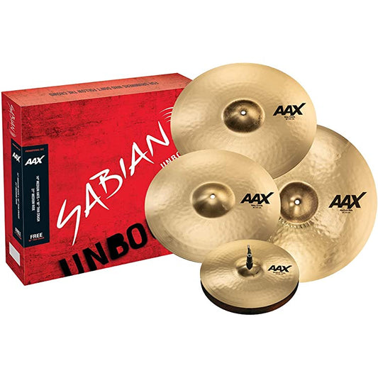 Sabian 25005XC-PWB AAX series Praise & Worship (14HH/16C/18C/21R+10S) Cymbal Set