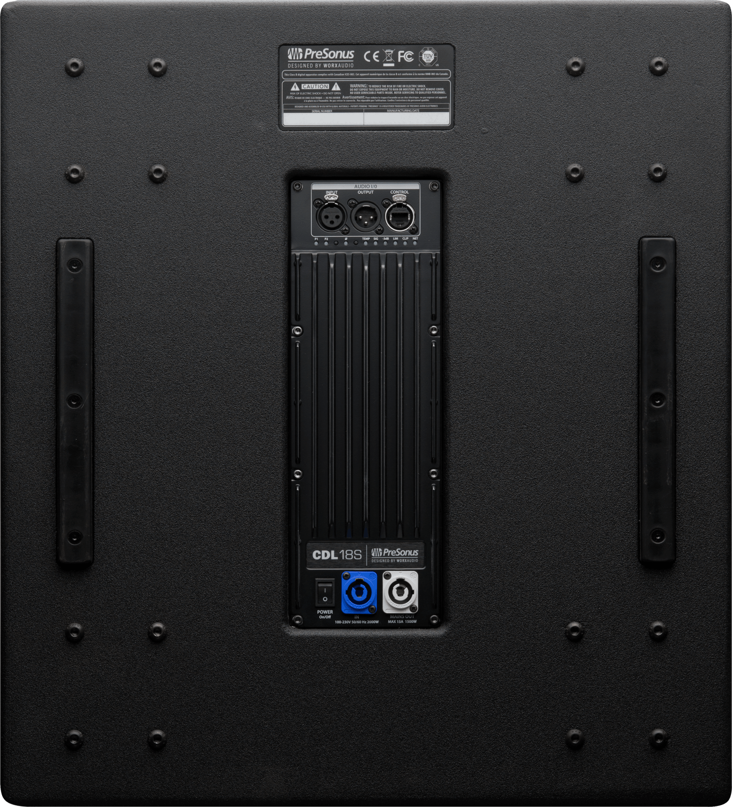 PreSonus CDL18s Dante® Enabled Active Subwoofer
