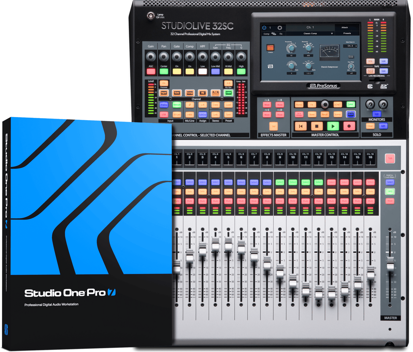 PreSonus StudioLive® Series III 32SC Digital Console Mixer