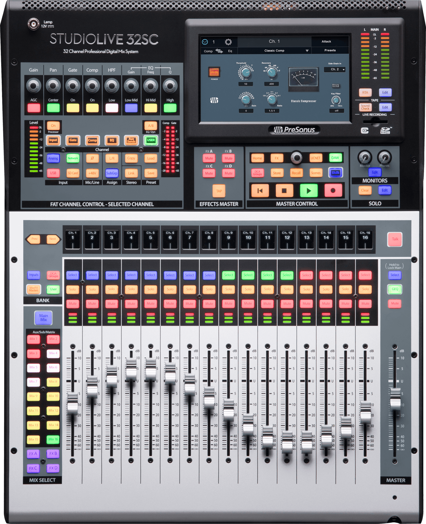 PreSonus StudioLive® Series III 32SC Digital Console Mixer
