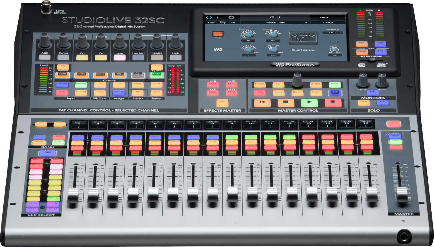 PreSonus StudioLive® Series III 32SC Digital Console Mixer