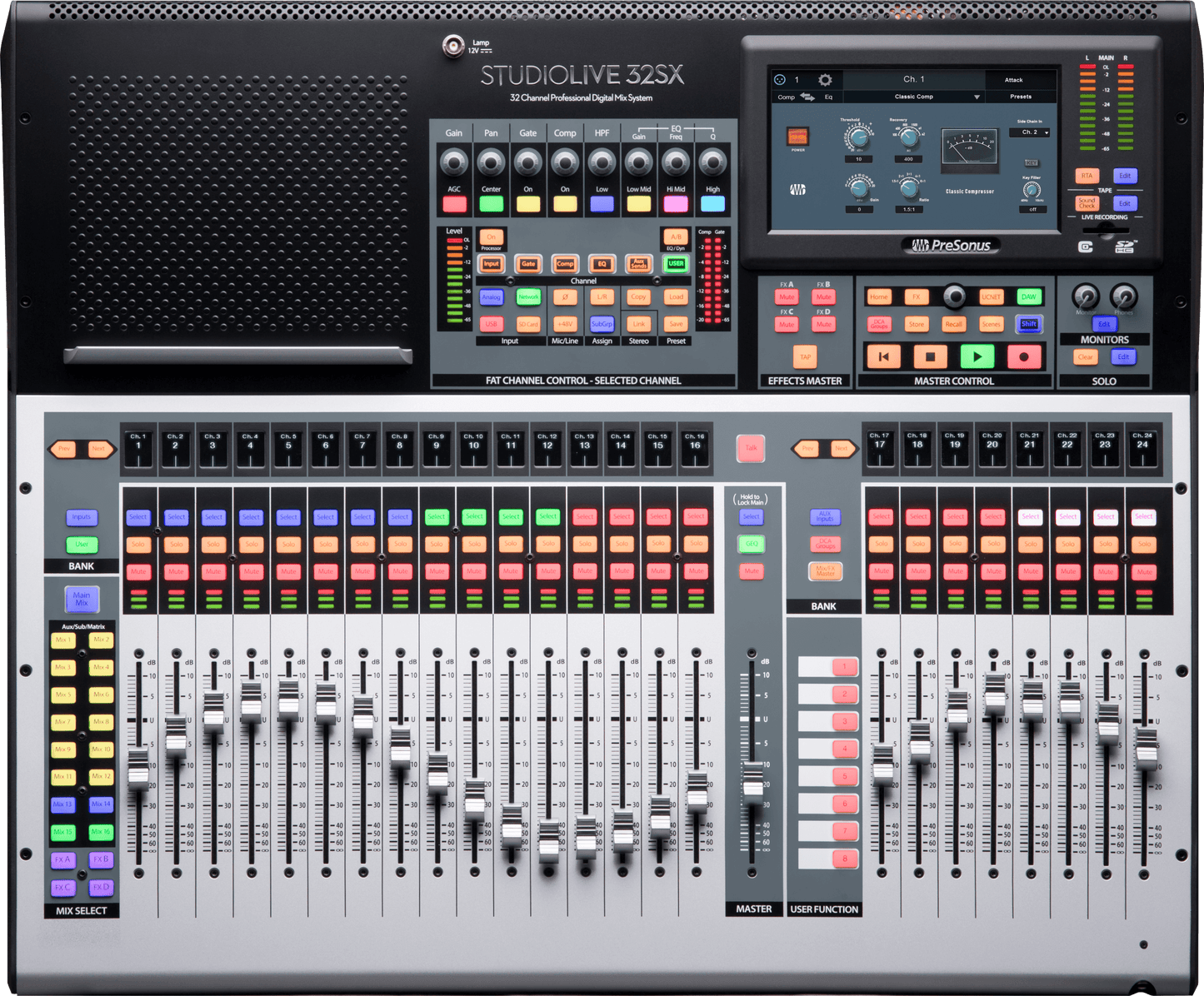 PreSonus StudioLive® Series III 32SX Digital Console Mixer
