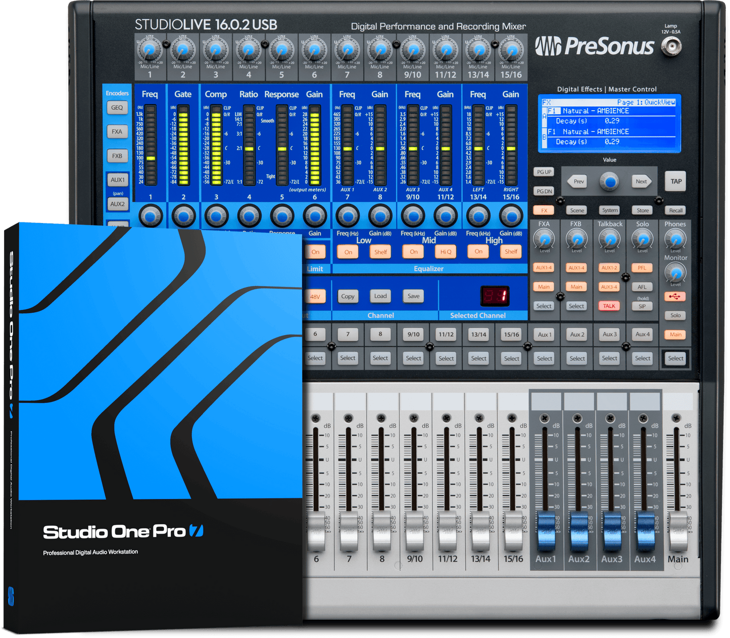 PreSonus StudioLive® Classic 16.0.2 USB Digital Console Mixer
