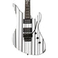Schecter SYNYSTER STANDARD Electric Guitar - Gloss White with Black Pinstripes