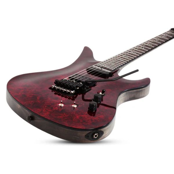 Schecter AVENGER FR-S RR Electric Guitar - Red Reign