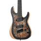 Schecter REAPER-7 MULTI-SCALE Electric Guitar - Charcoal Burst