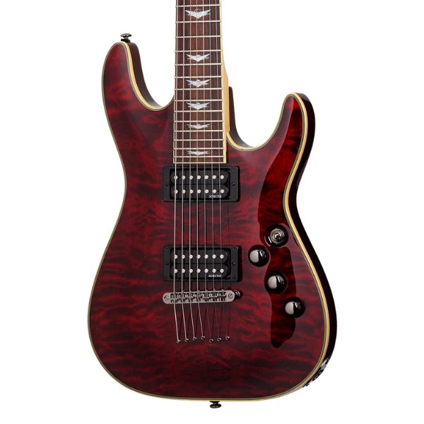 Schecter OMEN EXTREME-7 Electric Guitar - Black Cherry (BCH)