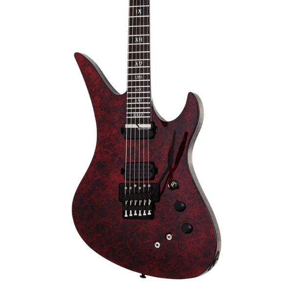 Schecter AVENGER FR-S RR Electric Guitar - Red Reign