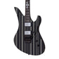 Schecter SYNYSTER CUSTOM Electric Guitar - Gloss Black with Silver Pinstripes