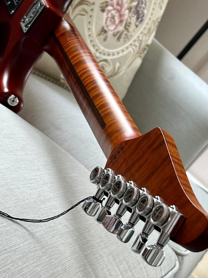 Soloking MS-1 FM Artisan Elite with Roasted Flame Neck - Caramel