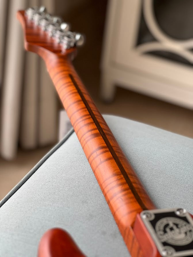 Soloking MS-1 FM Artisan Elite with Roasted Flame Neck - Caramel