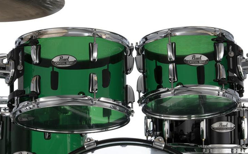 Pearl Crystal Beat The Original Seamless Acrylic Drum Set